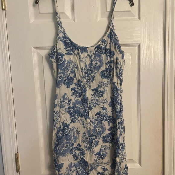 Reformation White and Blue Floral Dress - Picture 3 of 5